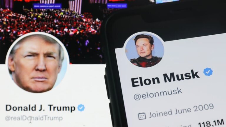 El X de Elon Musk incluye emojis de Trump para hashtags relacionadas con Trump.