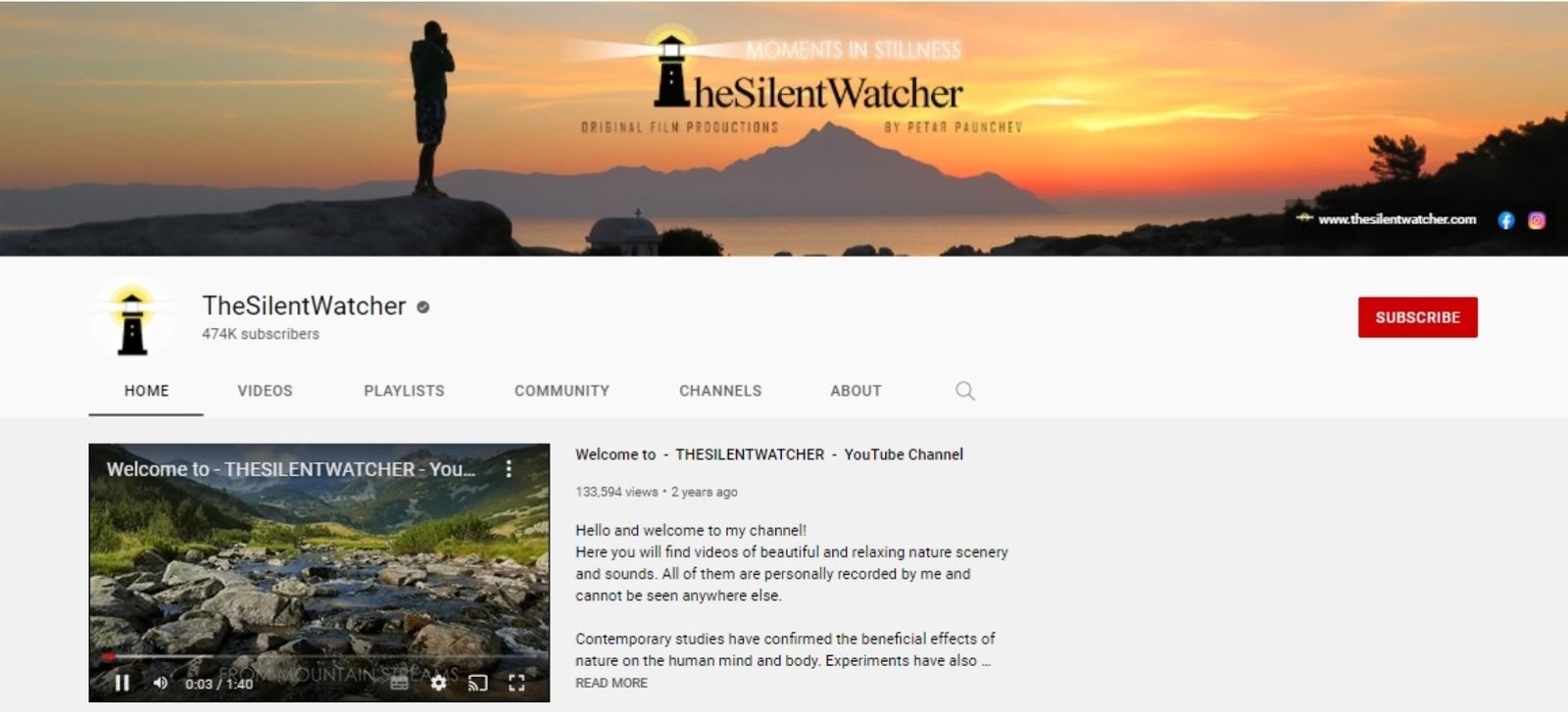 TheSilentWatcher on YouTube