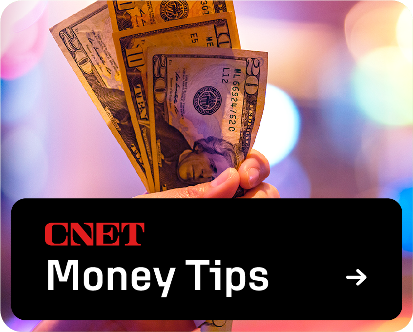CNET Money Tips badge tag