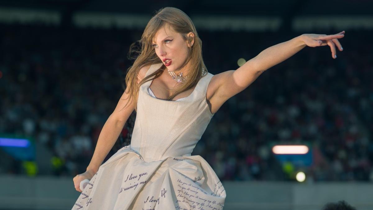 Taylor Swift at the Eras Tour - TTPD era