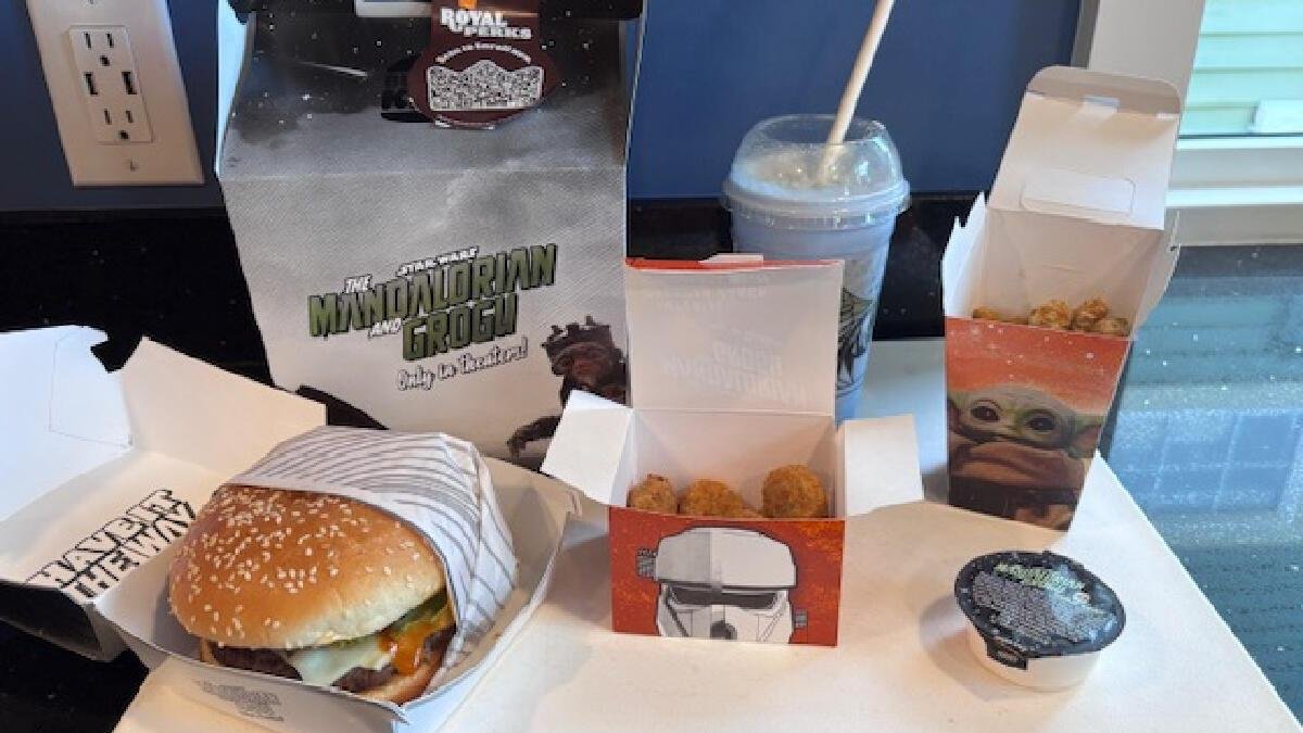 Burger King Mandalorian meal