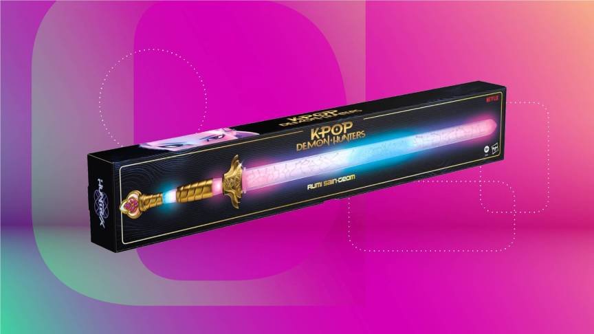 KPOP DEMON HUNTERS Rumi Sain-Geom Premium Electronic Sword